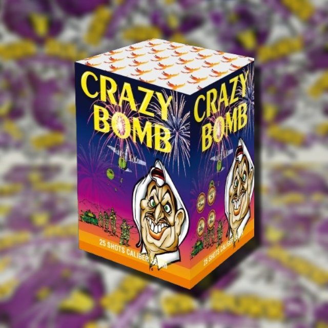 Crazy Bomb 25 lövés 25mm