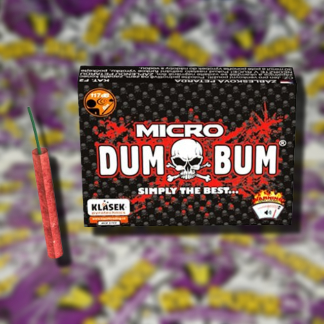 DUM BUM MICRO 25DB/DOBOZ  (kanócos)