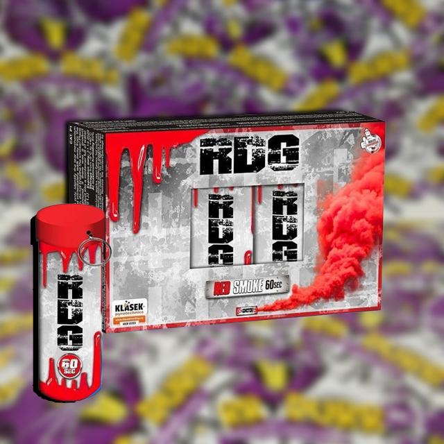 RDG1 Red - Rántózsinórral 60s/db (Piros Füst)