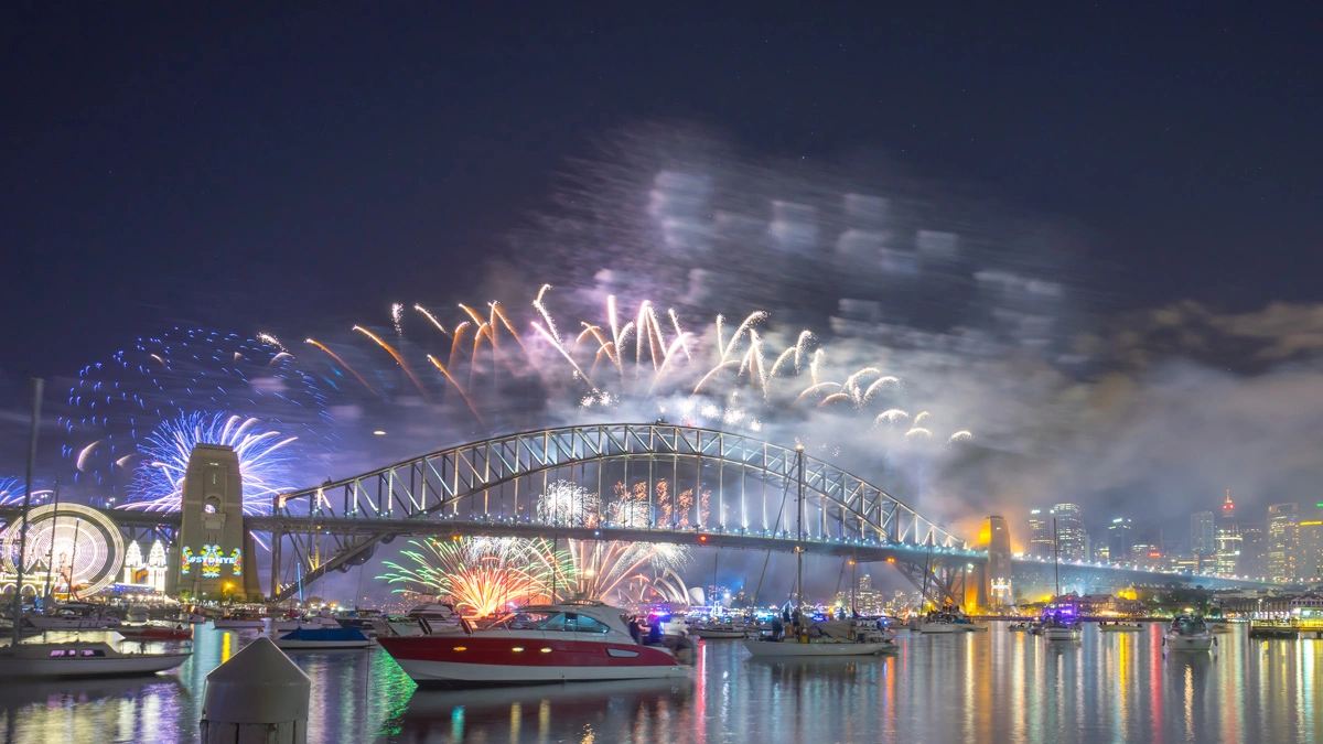 &Uacute;j&eacute;vi tűzij&aacute;t&eacute;k Sydney-ben
