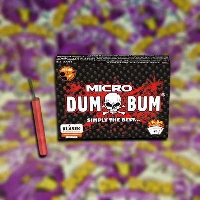 DUM BUM MICRO 25DB/DOBOZ  (kanócos)