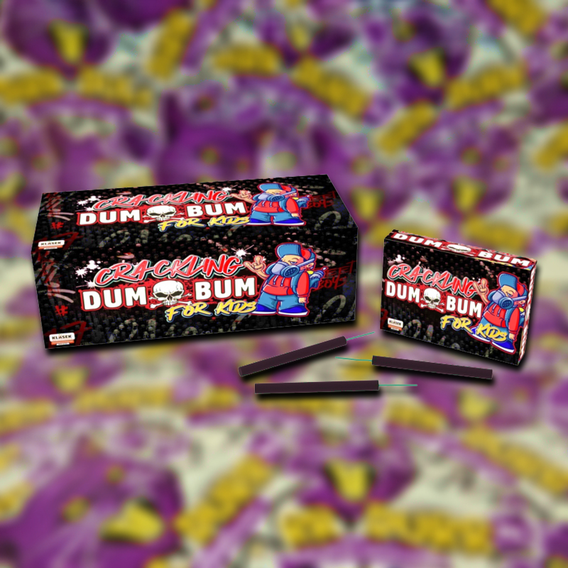 DUM BUM  GYEREKEKNEK 8DB/DOBOZ (kanócos)