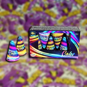 COLOUR VULKÁN - 100g 5db/csomag szikraszökőkút