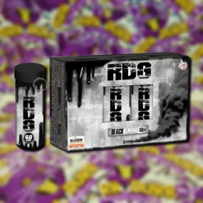 RDG Black - Rántózsinórral 60s/db (Fekete Füst)