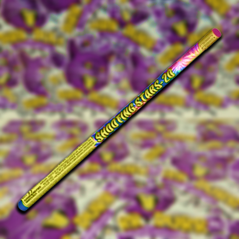 SHOOTING STARS- 5 lövés 20mm római gyertya termékfotó