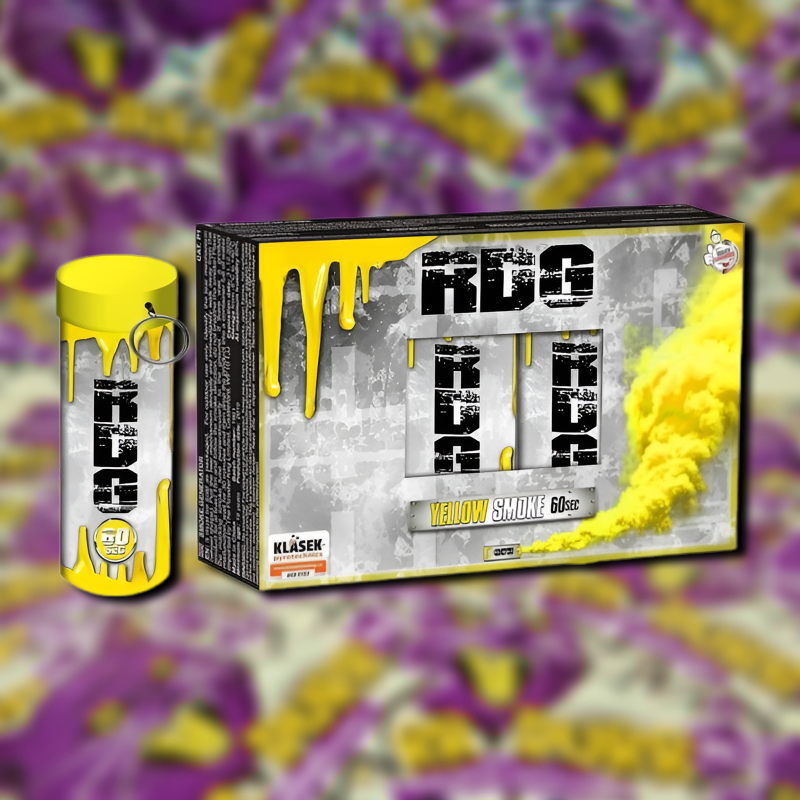 RDG Yellow - Rántózsinórral 60s/db (Sárga Füst) termékfotó