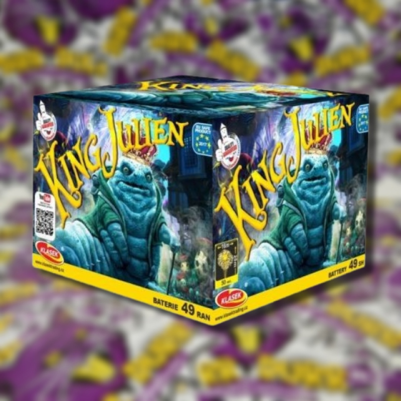 KING JULIEN - 49 lövés 20mm termékfotó