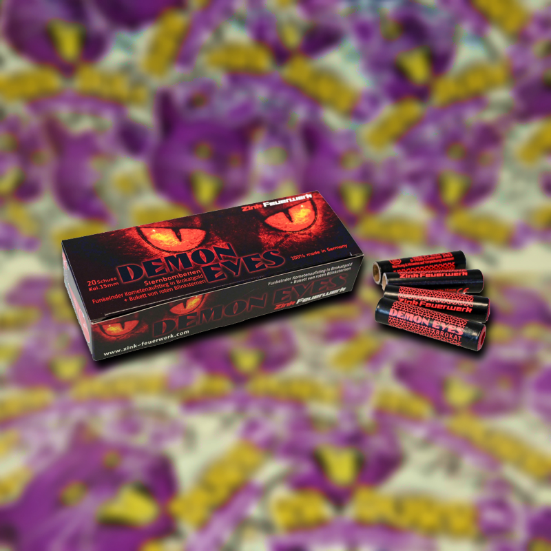 Demon Eyes 15mm 20db tűzijáték effekt gázpisztolyhoz termékfotó