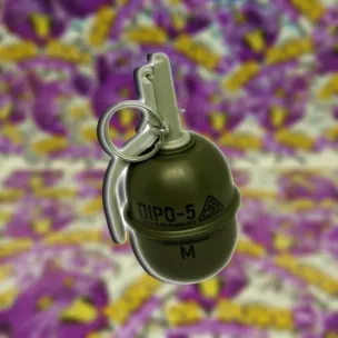 Pyro-5M TAKTIKAI KÉZIGRÁNÁT - Airsofthoz (sötétzöld)