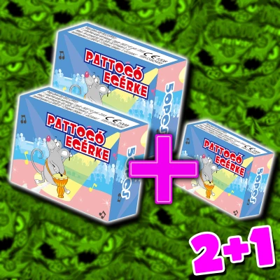 Pattogó egérke - ördögpatron 50db/csomag
