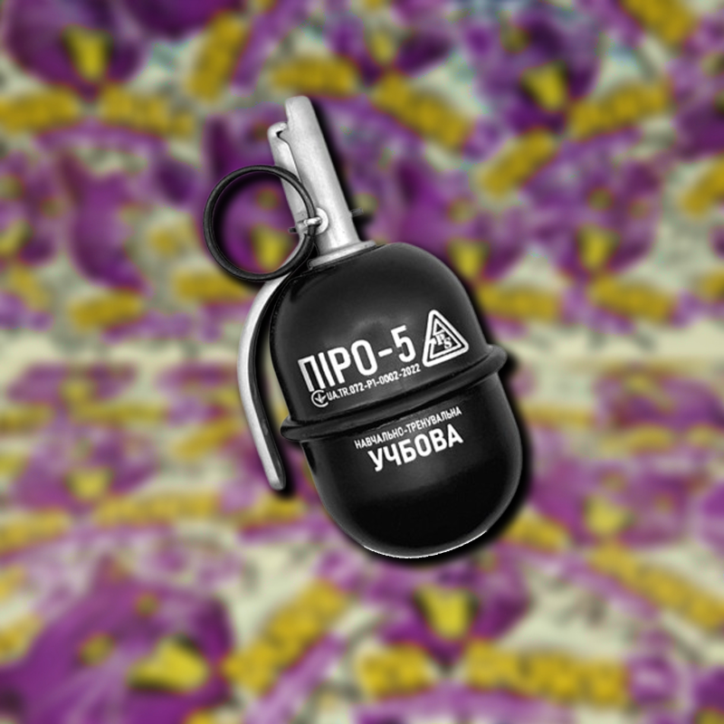 Pyro-5 Practice TAKTIKAI KÉZIGRÁNÁT - Airsofthoz (fekete) termékfotó