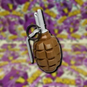 PIRO F1-G KÉZIGRÁNÁT - Airsofthoz (barna)