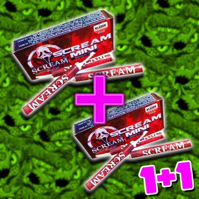 SCREAM MINI - Fütyülő csövek 10db/csomag