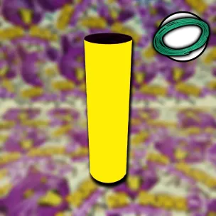 SÁRGA NAPPALI TŰZIJÁTÉK 30mm (Gyújtózsinórral)