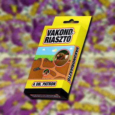 Vakondriasztó Füstpatron 4db/csomag