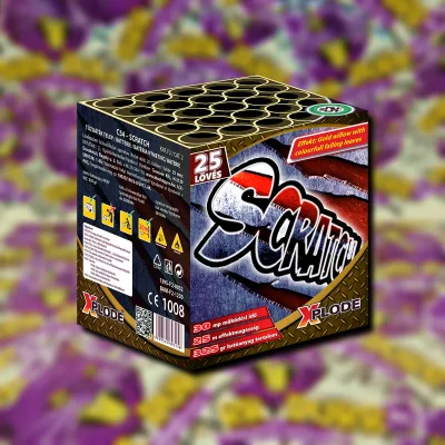 Scratch 25 lövés 25mm