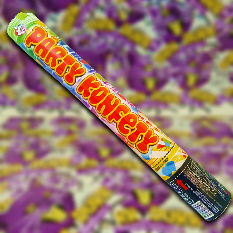 Konfetti Ágyú Színes Party 80cm termékfotó