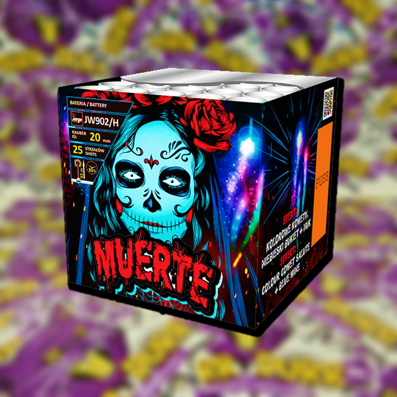 MUERTE - Titanium Salute + Blue Mine 25 lövés 20mm termékfotó