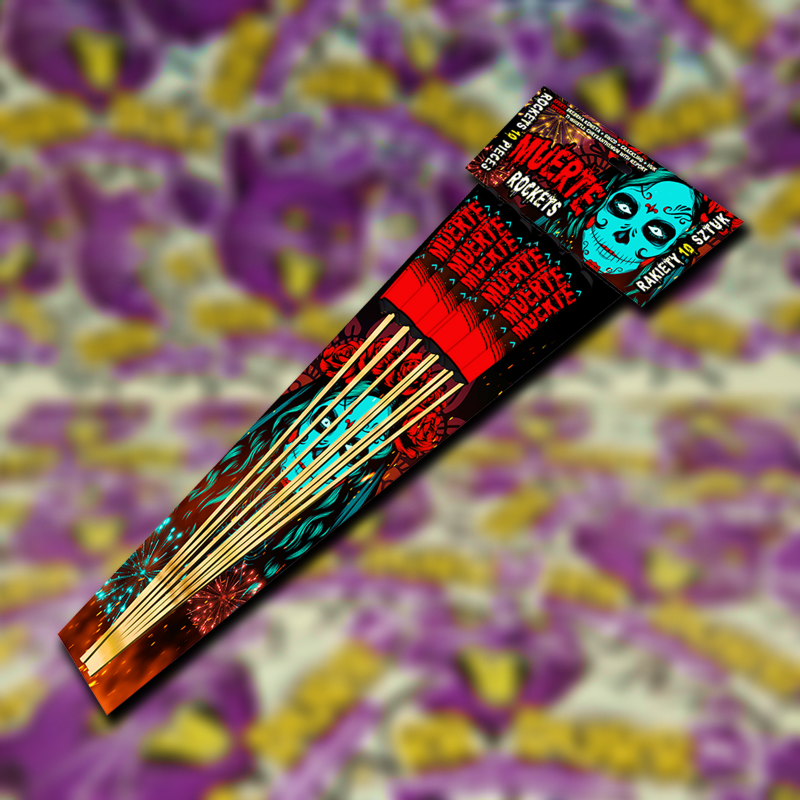 MUERTE TITANIUM SALUTE - rakéta csomag 10db termékfotó