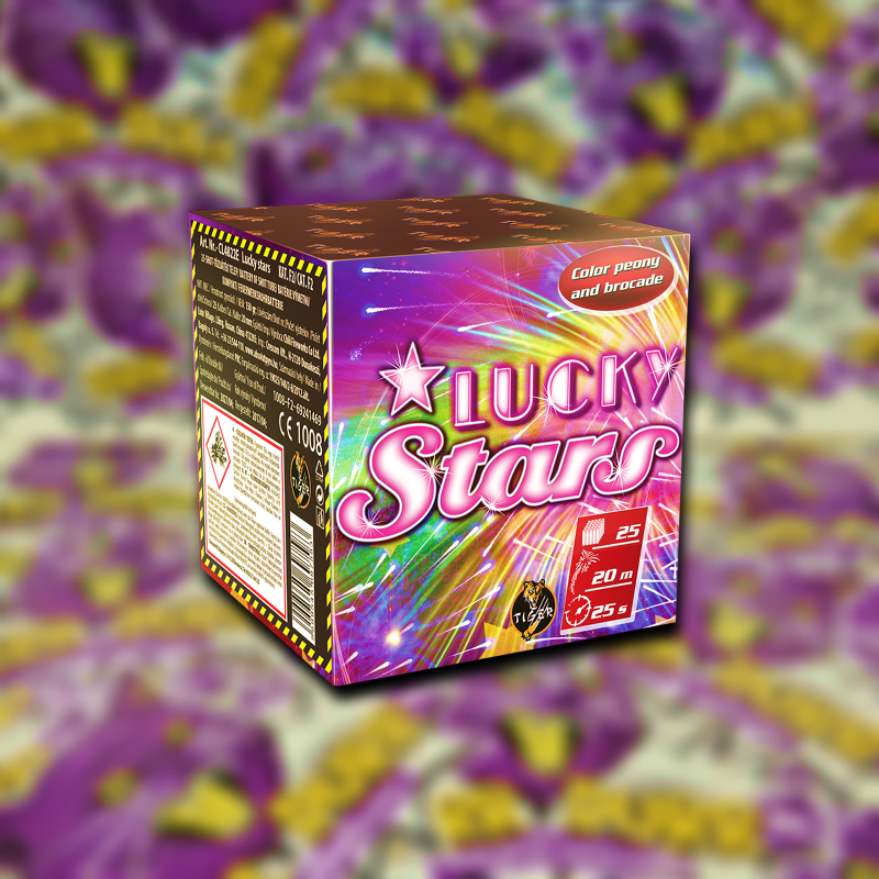 LUCKY STARS - 25 lövés 20mm termékfotó