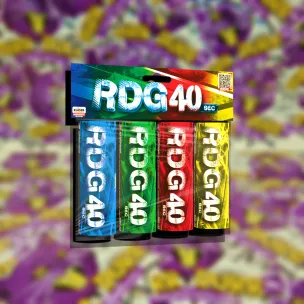 RDG40 Színes Füst csomag 4db/csomag(kék,zöld,piros,sárga)