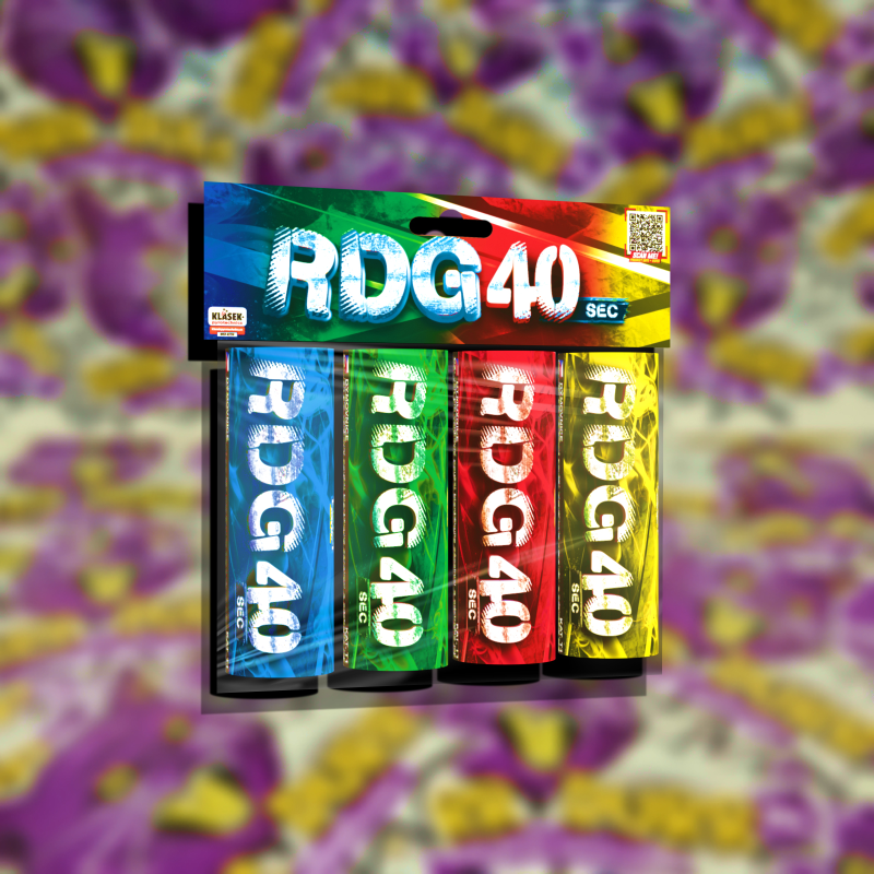 RDG40 Színes Füst csomag 4db/csomag(kék,zöld,piros,sárga) termékfotó