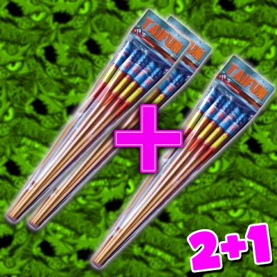 TAIFUN - rakéta szett 5db/csomag