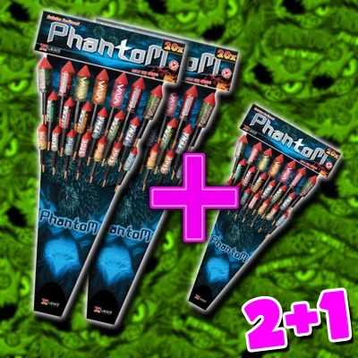 PHANTOM - rakéta szett 20db/csomag
