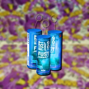 FÜST GRÁNÁT Kék 90s 1db (rántózsinórral)