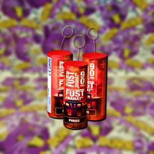 FÜST GRÁNÁT Piros 90s 1db (rántózsinórral)