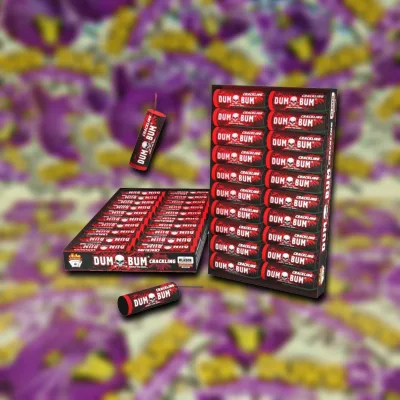 Dum Bum Crackling Red - Piros 20/db csomag