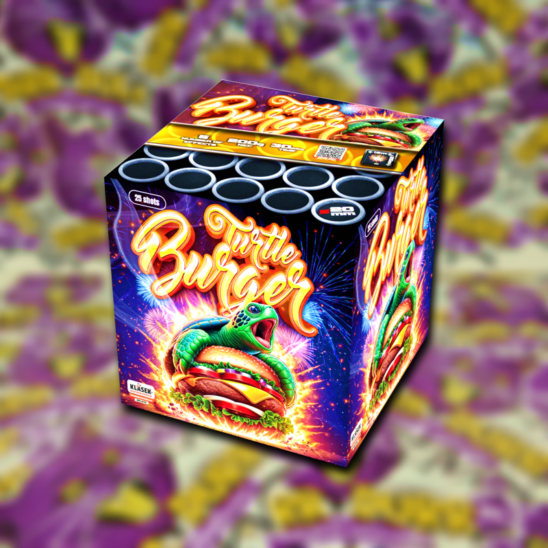 TURTLE BURGER - 25 lövés 20mm termékfotó