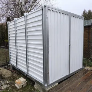 Lapraszerelt Magyar Mobil Konténer Standard 8 lábas