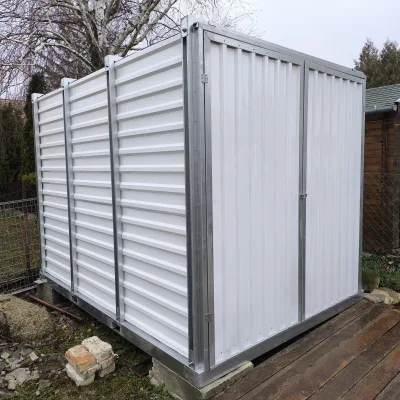 Lapraszerelt Magyar Mobil Konténer Standard 8 lábas