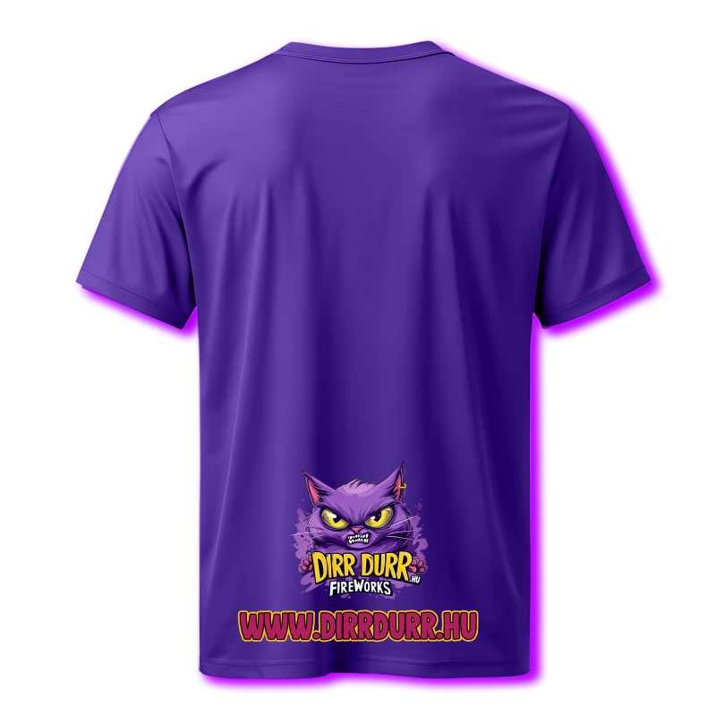 "DIRR" Póló Lila színben S-es méret termékfotó 2
