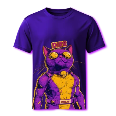 "DIRR" Póló Lila színben M-es méret