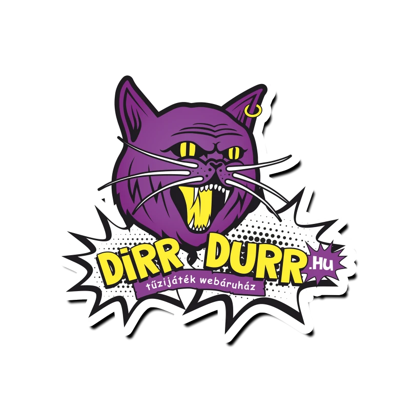 Old School DirrDurr.hu Matrica termékfotó