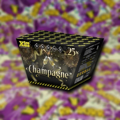 CHAMPAGNE - 25 lövés 25mm V-effekt