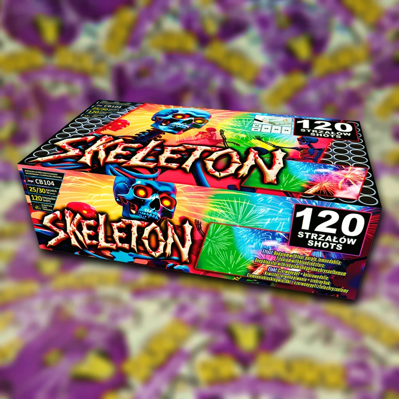 SKELETON - 120 lövés multikaliber 25-30mm, multishape termékfotó