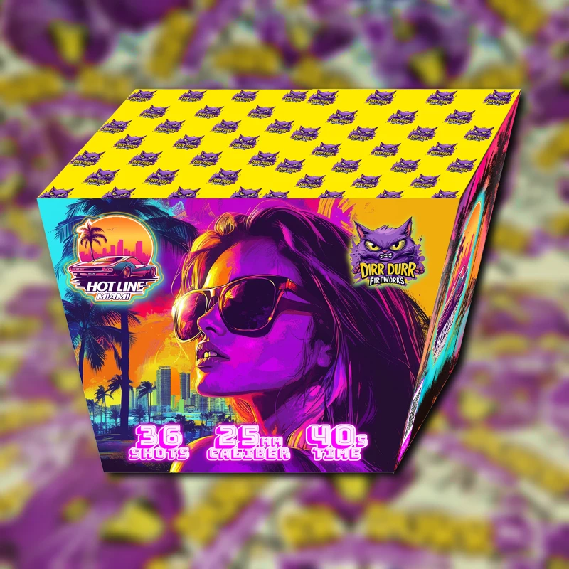 HOT LINE MIAMI - 36 lövés 25mm V-effekt termékfotó
