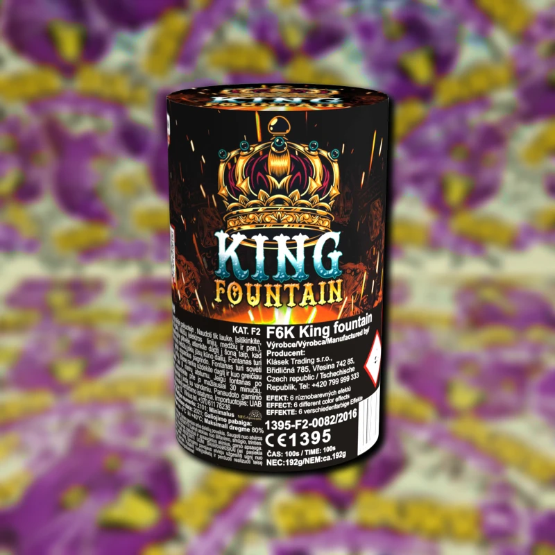 KING FOUNTAIN - szikraszökőkút termékfotó