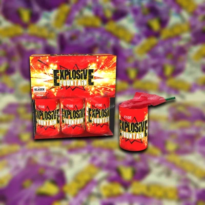 EXPLOSIVE FOUNTAIN - szikraszökőkút