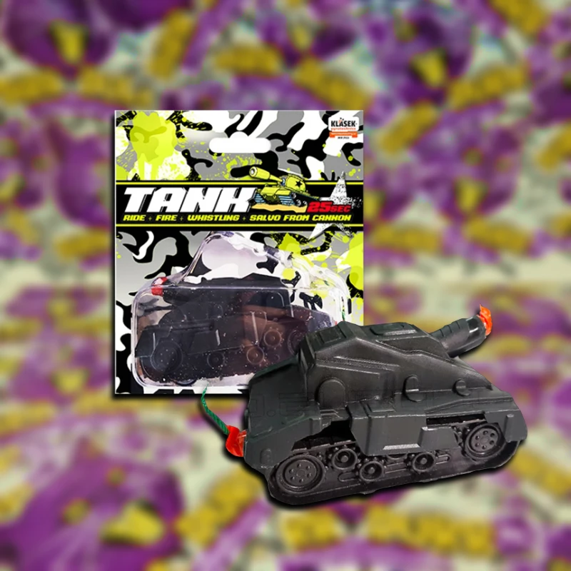 TANK - játékos szikraszökőkút termékfotó