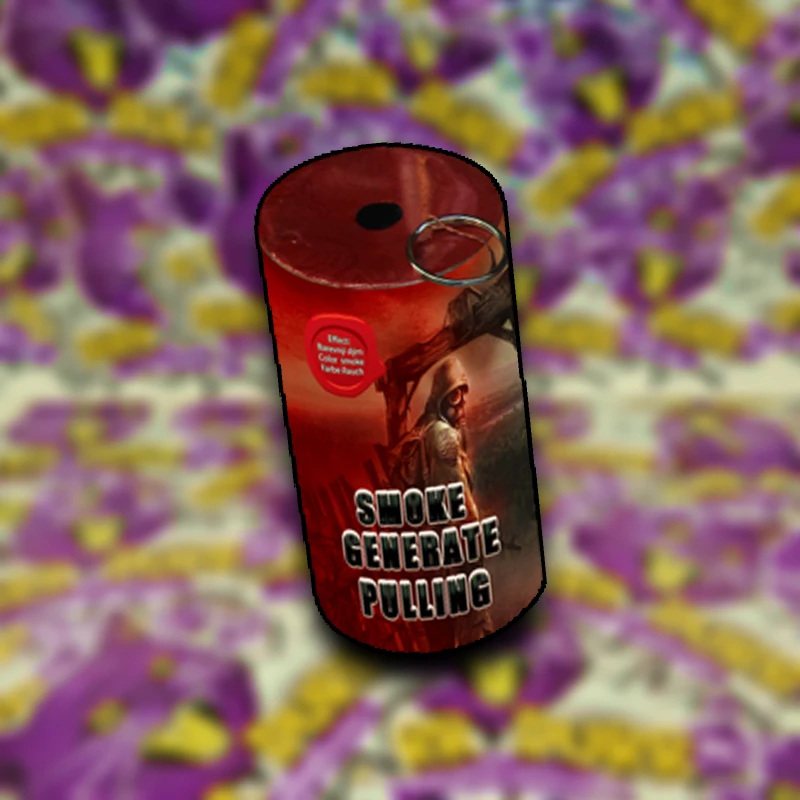 SMOKE GRENADE - Piros 60s termékfotó