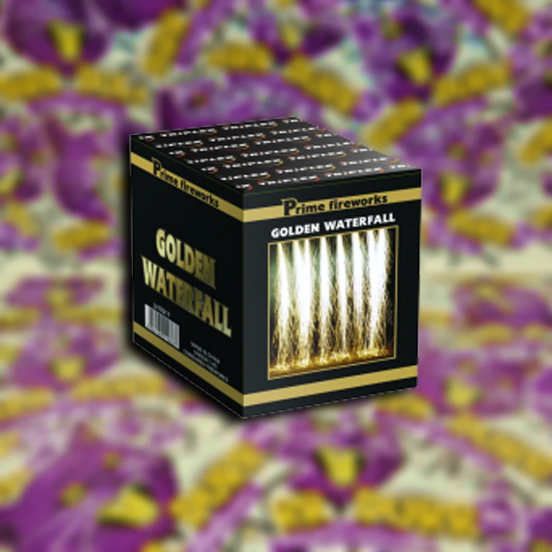 GOLDEN WATERFALL - 16 lövés 25mm termékfotó