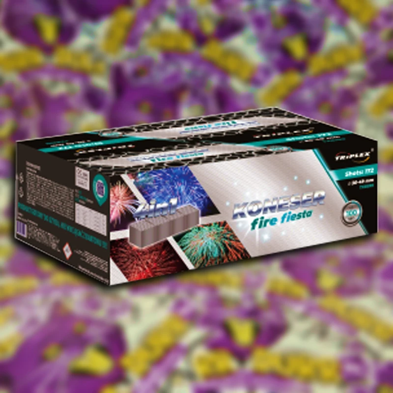 KONESER FIRE FIESTA - 172 lövés 30-49mm multishape, multikaliber termékfotó