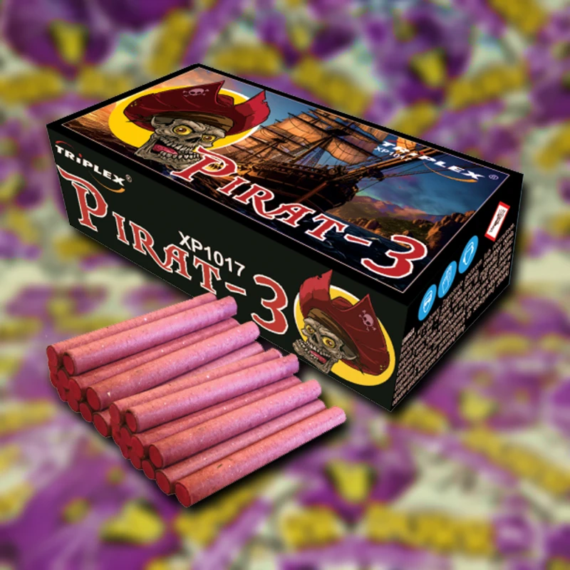 PIRAT - 3 durranós 100db/csomag (dörzsfejes) termékfotó