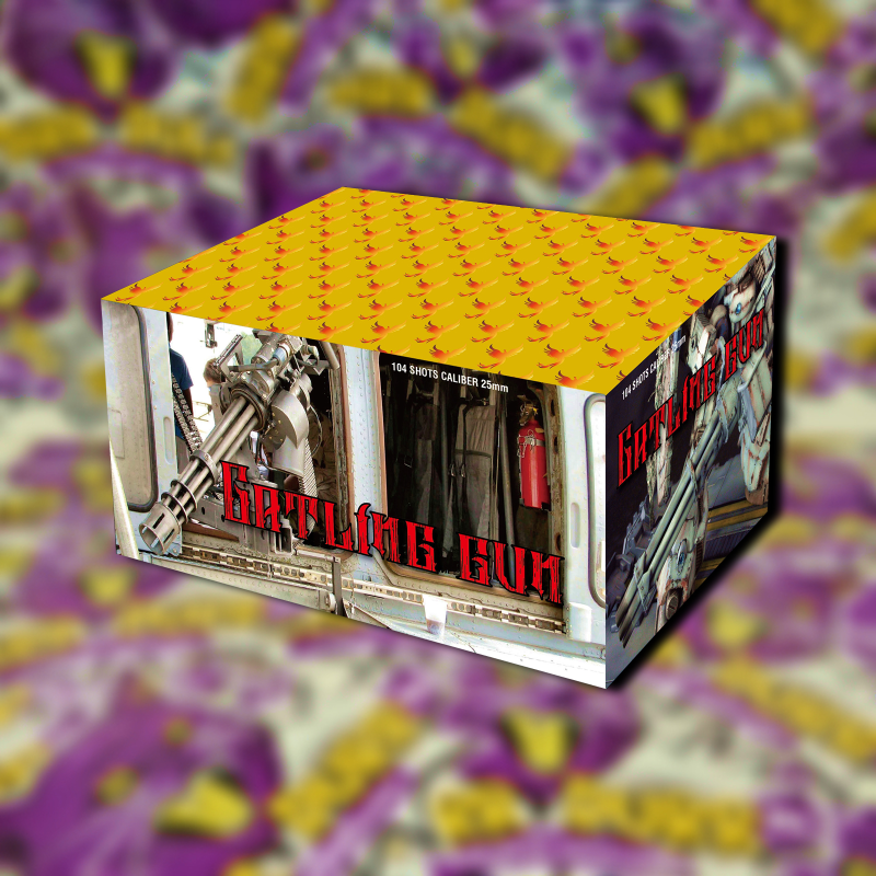 GATLING GUN - 104 lövés 25mm termékfotó