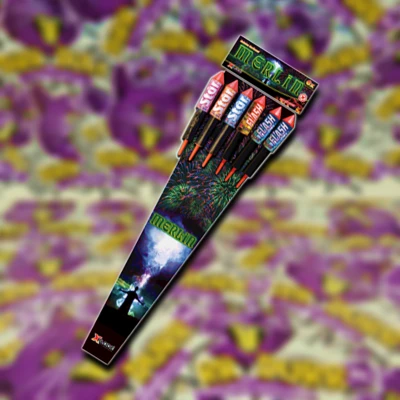 MERLIN - rakéta csomag 6db/csomag