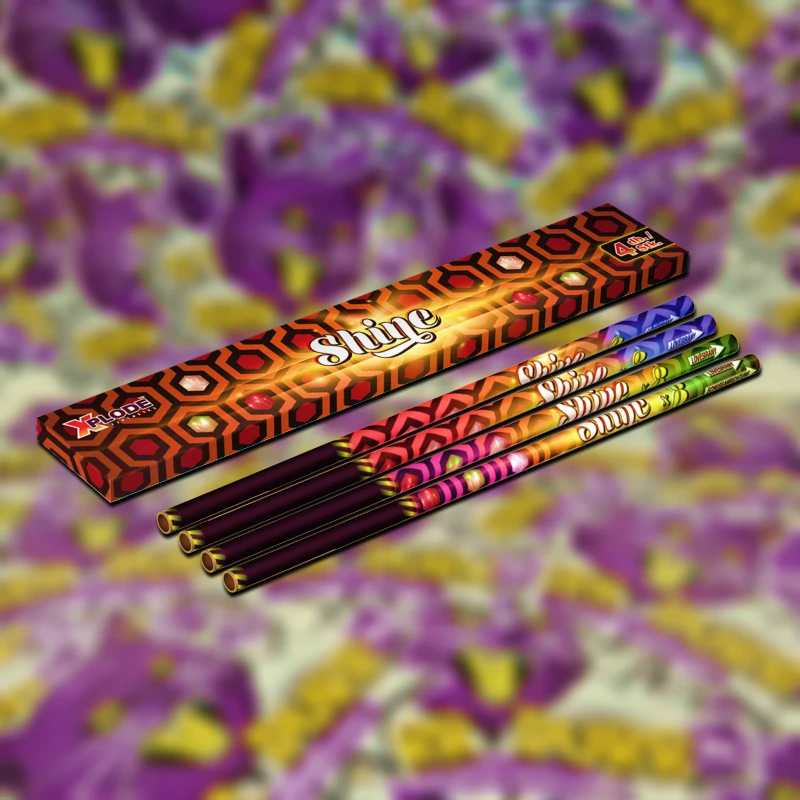 SHINE - 4db 8 lövéses római gyertya termékfotó